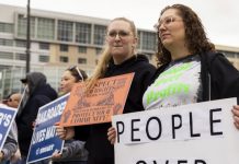 Rail Workers Fed Up, Japan PM Abe & Comfort Women & No War In Ukraine Rally