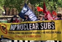 War-profiteering in Ukraine; AUKUS & Militarization of Australia; Texas Harris County Elections under Attack; Trump Indictment Distraction